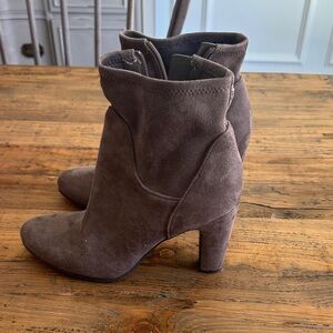 NWOT! Sam Edelman Mocha  Suede Ankle Boots